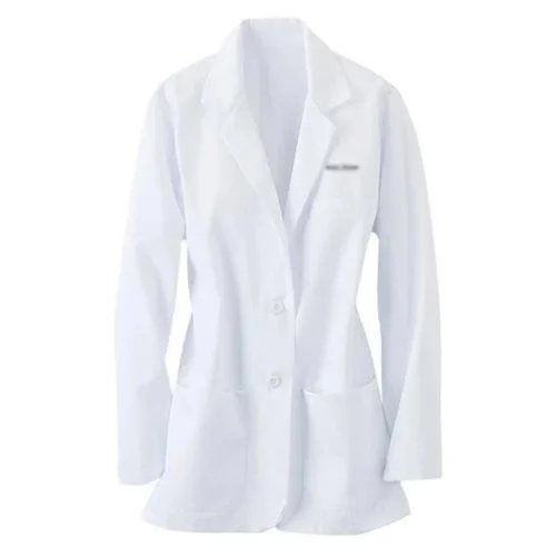 White Gabardine Doctor Coat